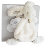 Set cadeau - Lapin en peluche Crème