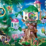 schmidt puzzle playmobil ayuma : forêt féerique magique 100 pièces