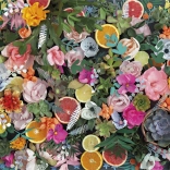 Puzzle Fleurs en papier 1000 pièces GIBSONS