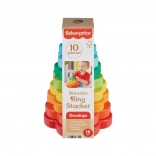 Pyramide en bois Fisher-Price Formes florales