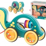 Jouet à tirer sensoriel tortue