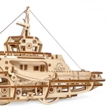 Ugears puzzle mécanique en bois remorqueur
