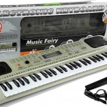 Clavier électronique avec microphone