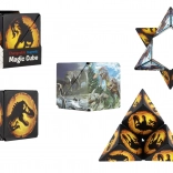 Cube casse-tête magnétique dinosaure, plastique, 6 cm