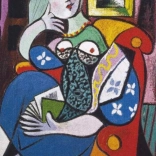 Puzzle Fille avec un livre 1000 pièces