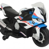 Moto électrique pour enfants BMW S1000RR blanche
