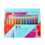 Pastels aquarellables 12 couleurs