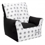 Fauteuil pour enfants avec remplissage en billes New Baby Football