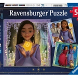 Puzzle Ravensburger Disney Wish 3×49 pièces
