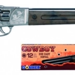 Fusil métallique de cow-boy 12 coups Gonher