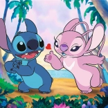 Puzzle TREFL Premium Plus Stitch & Angel 1000 pièces