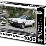 Puzzle RETRO-AUTA : Lada Samara 1300 de 1989 - 1000 pièces