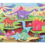 Puzzle dinosaures 104 pièces
