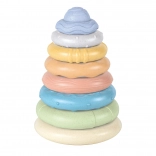 Tour d’anneaux sur tige 20 cm