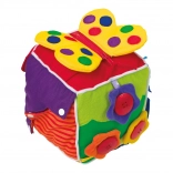 Petite cube d'activité en peluche Small Foot pour enfants