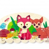 Hess porte-manteau Animaux de la forêt