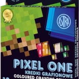 ASTRA crayons kaoliniques PIXEL ONE, 12 pcs