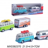 Minibus avec remorque