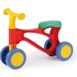 Trottinette pour enfants LENA en plastique rouge