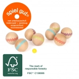 Pétanque en Bois pour Enfants et Adultes