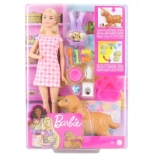 Barbie naissance des chiots ensemble de jeu