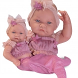 Poupée réaliste bébé avec corps entièrement en vinyle 42 cm