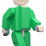 Seváček vert (grand et petit) – figurine pour le jeu de construction SEVA