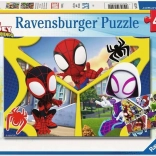 Ravensburger Puzzle Spidey 2x24 pièces