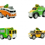 Voitures métalliques Tortues Ninja 1:64