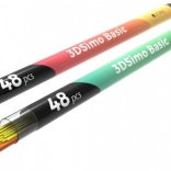 filament PCL Pro pour stylo 3D Basic – set de 3 couleurs, 15 m
