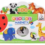 Magnets en mousse Zoo pour enfants