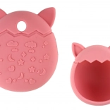 Étui en Silicone Rose Poudré pour Tamagotchi