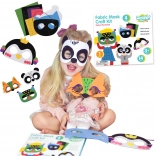 Kit créatif de masques en feutrine pour enfants - 4 modèles