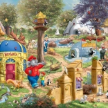 Puzzle Benjamin Kvítko : Journée au Zoo de Neustadt 1000 pièces