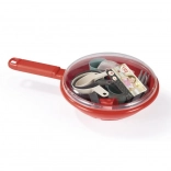 Ensemble de vaisselle avec poêle