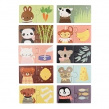A Little Lovely Company - Puzzle d’association - Friandises pour animaux