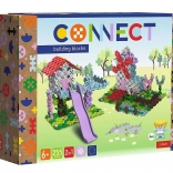 Jeu de construction 2-en-1 cabane dans l’arbre / moulin à vent Trefl Connect (255 pièces)