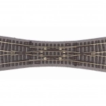 Aiguillage croisé Piko avec ballast
