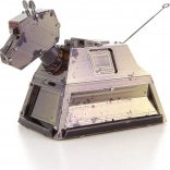 Metal Earth puzzle 3D Doctor Who : K-9 rouillé – modèle métallique du chien-robot