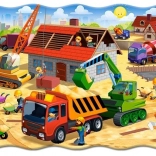 Puzzle MAXI 20 pièces – maison sur le chantier