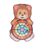 Cible lion avec velcro et balles