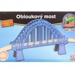 Pont en bois arqué pour trains - Maxim