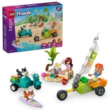 Lego Friends aventure avec des chiens surfeurs et un scooter