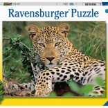 Puzzle RAVENSBURGER léopard – 100 pièces