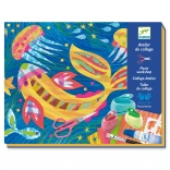 Collages créatifs en papier Djeco