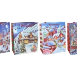 Sac cadeau L Noël 31 × 40 × 12 cm