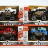 Jeep en métal à inertie 9 cm