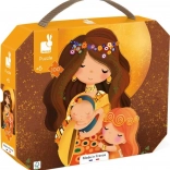 JANOD Puzzle dans une valisette Inspiré par Klimt 100 pièces
