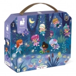 Puzzle en valisette Fées de la nuit 36 pièces