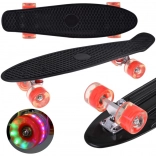 Skateboard Fiszka LED avec roues lumineuses pour skatepark